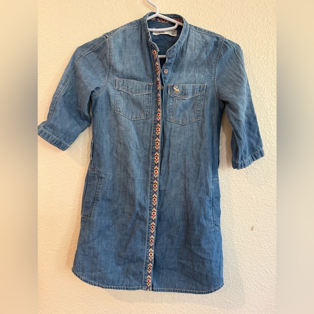 Abercrombie kids Jean dress/ Jean tunic